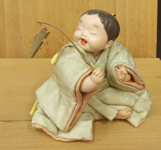 平田郷陽「魚釣り」